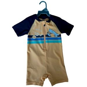 NWT Baby Rash Guard Swimsuit